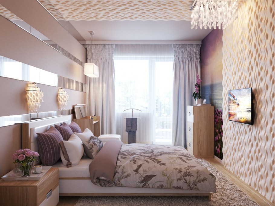 Интерьер кухни трехкомнатная квартира п44