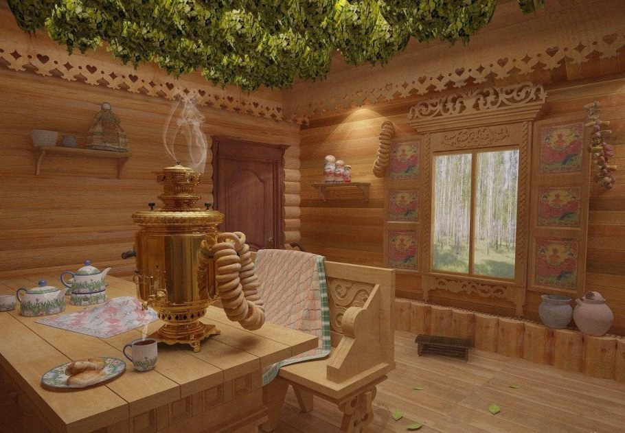 Интерьер в старинном стиле