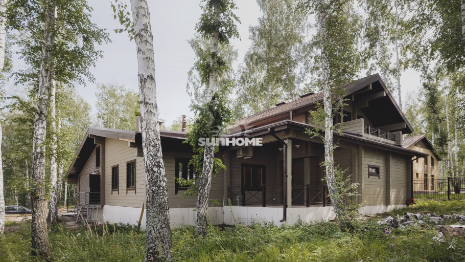Дом из бруса в Дубраве город Омск