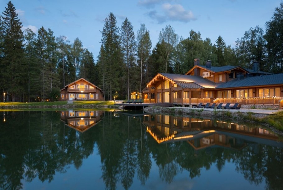 Эко-отель изумрудный лес Подмосковье