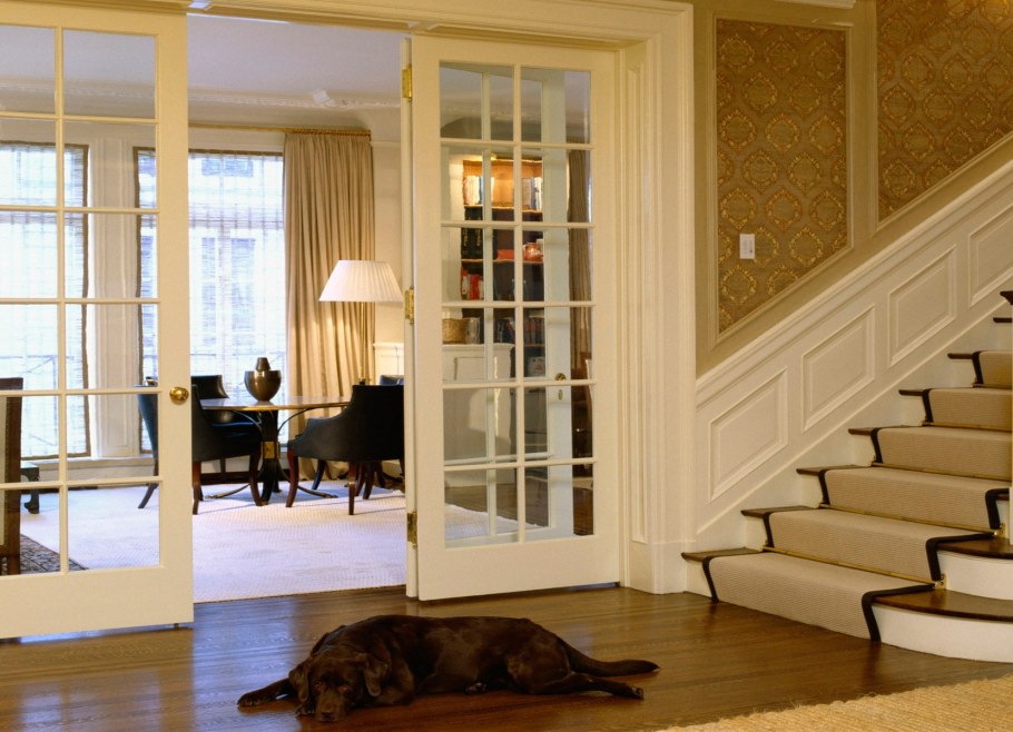 Двери в гостиную