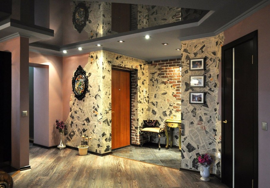 Необычный интерьер прихожей