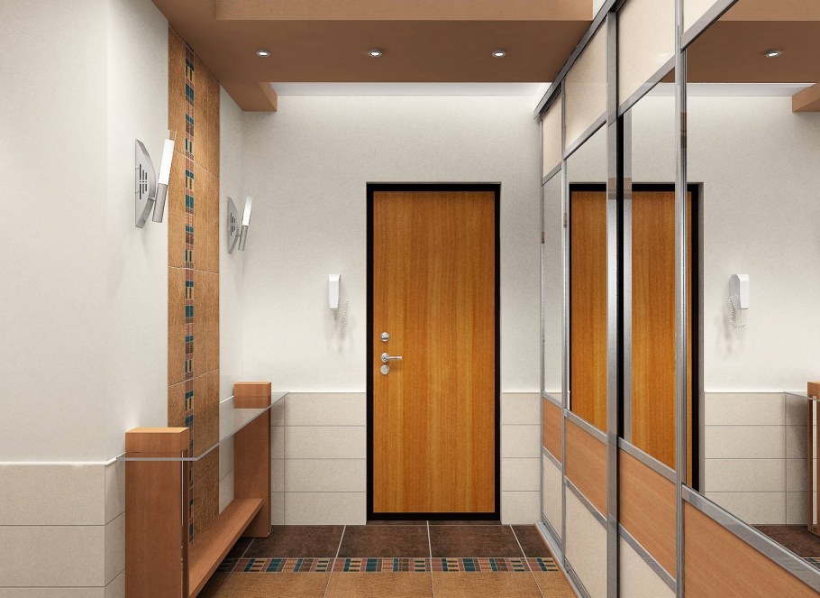 Отделка коридора