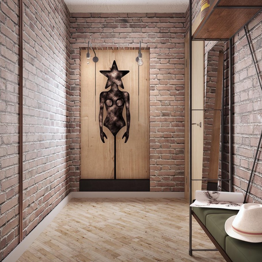 Поклеить прихожую