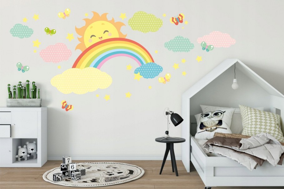 Радуга на стене