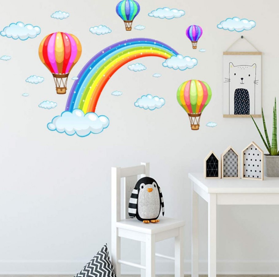 Радуга на стене