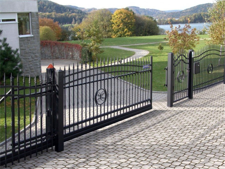 Откатные ворота bramy