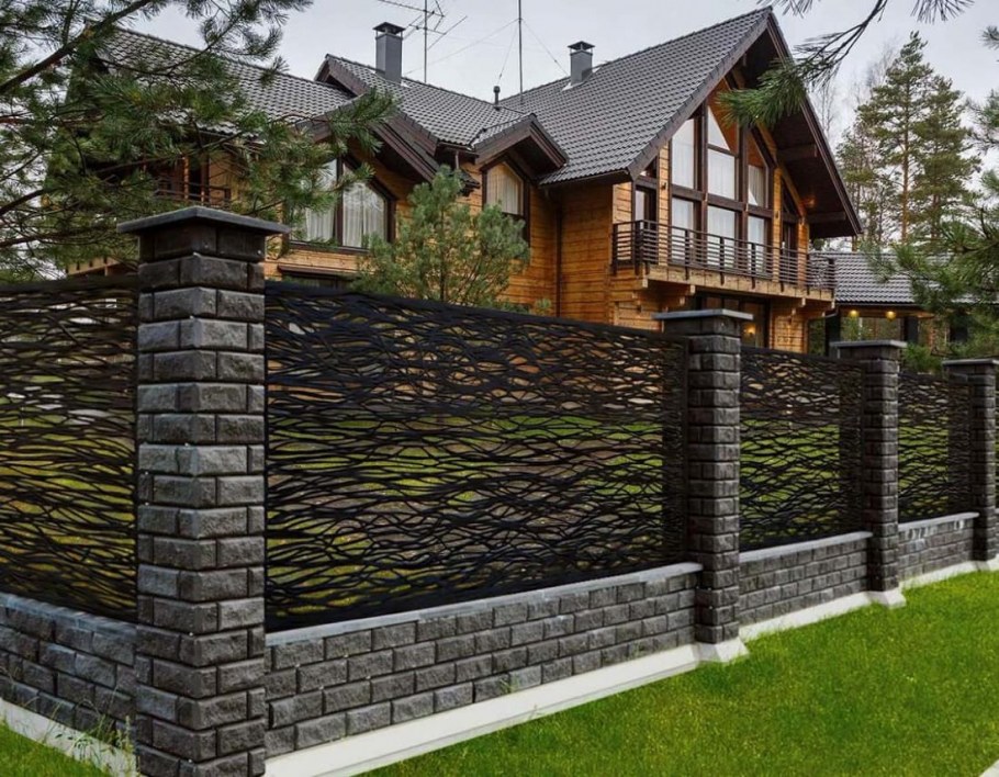 Дизайнерский забор