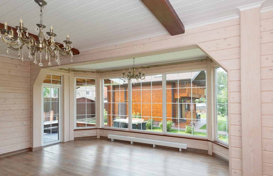 Внутренняя отделка деревянного дома