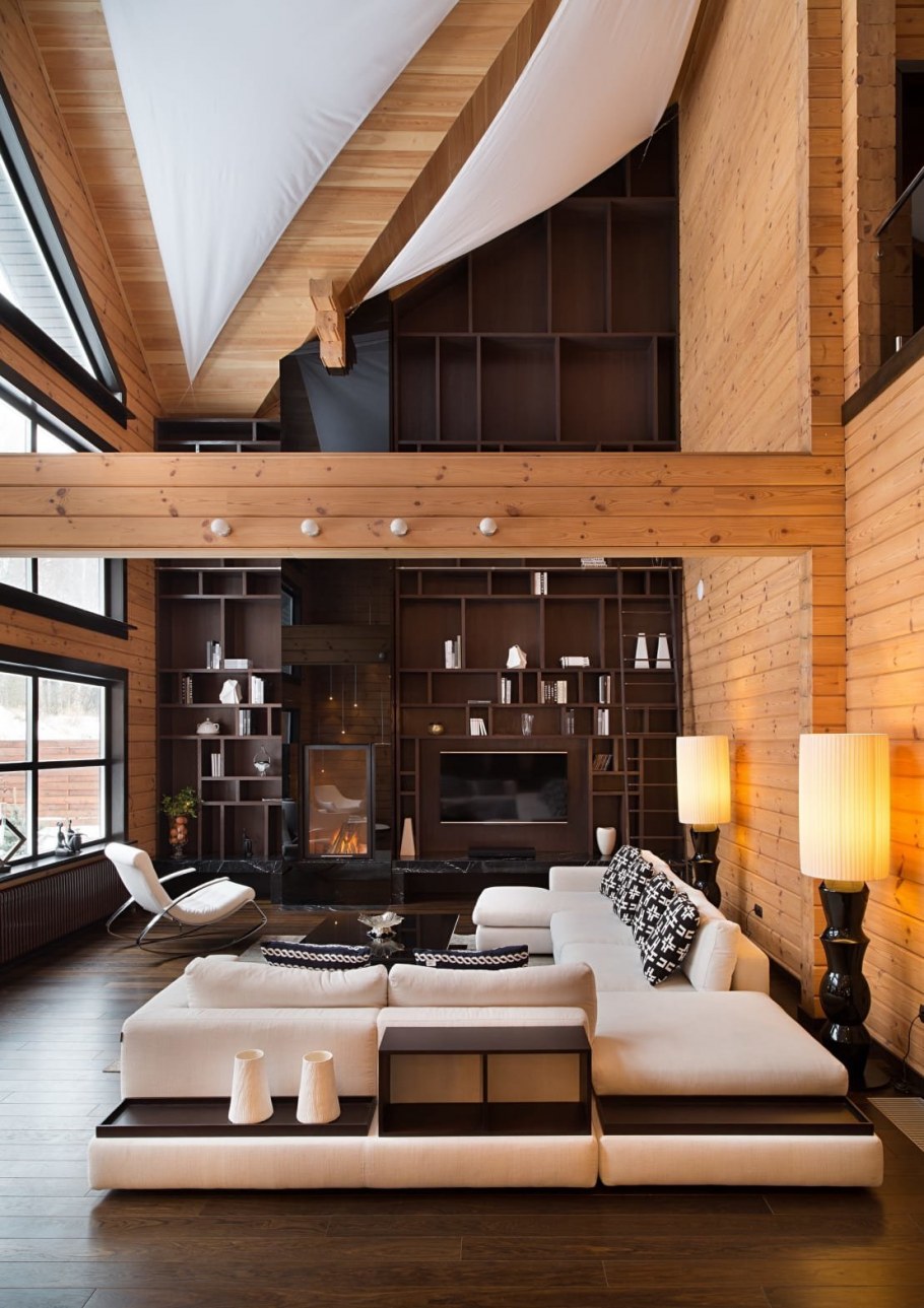 Деревянный интерьер