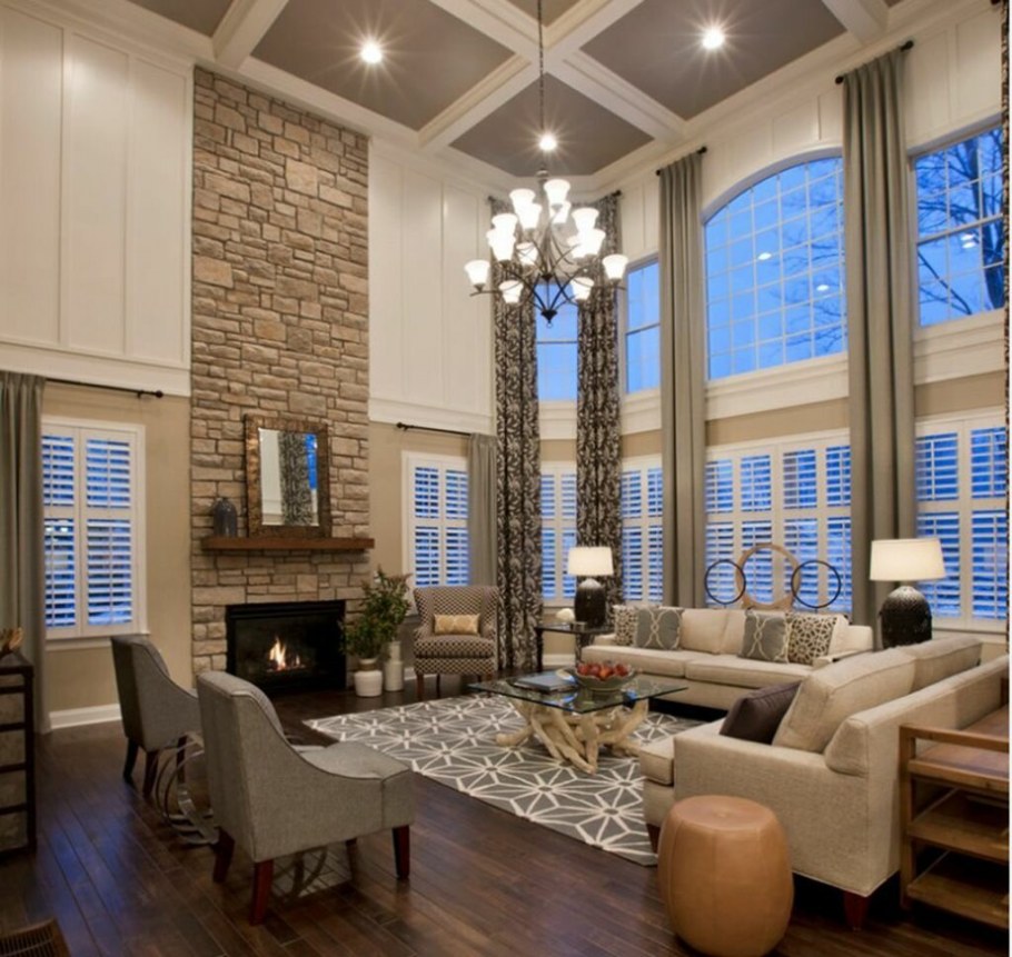 Интерьеры двухэтажных домов