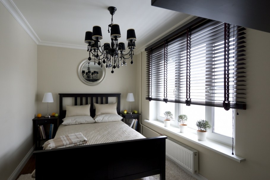 Маленькая черная спальня
