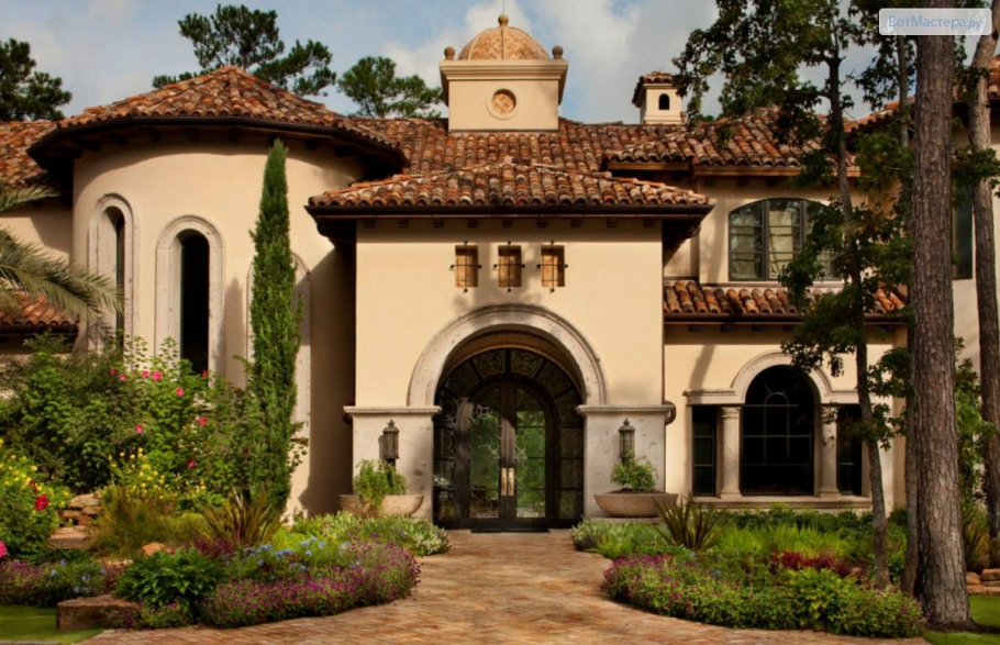 Виллы Италии в Тосканском стиле