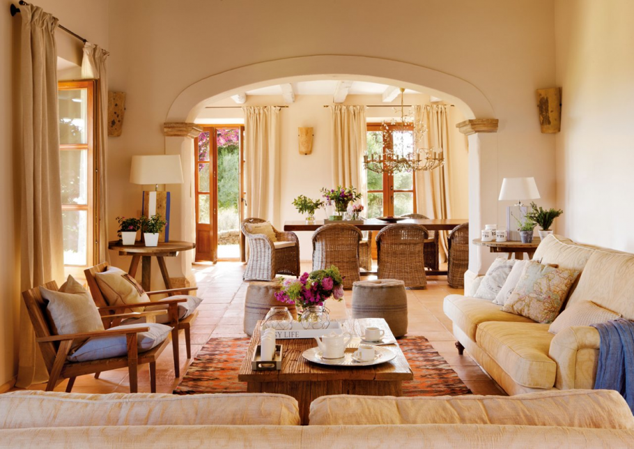 Итальянский стиль в интерьере