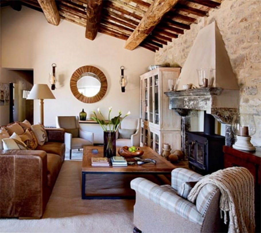 Итальянский деревенский интерьер