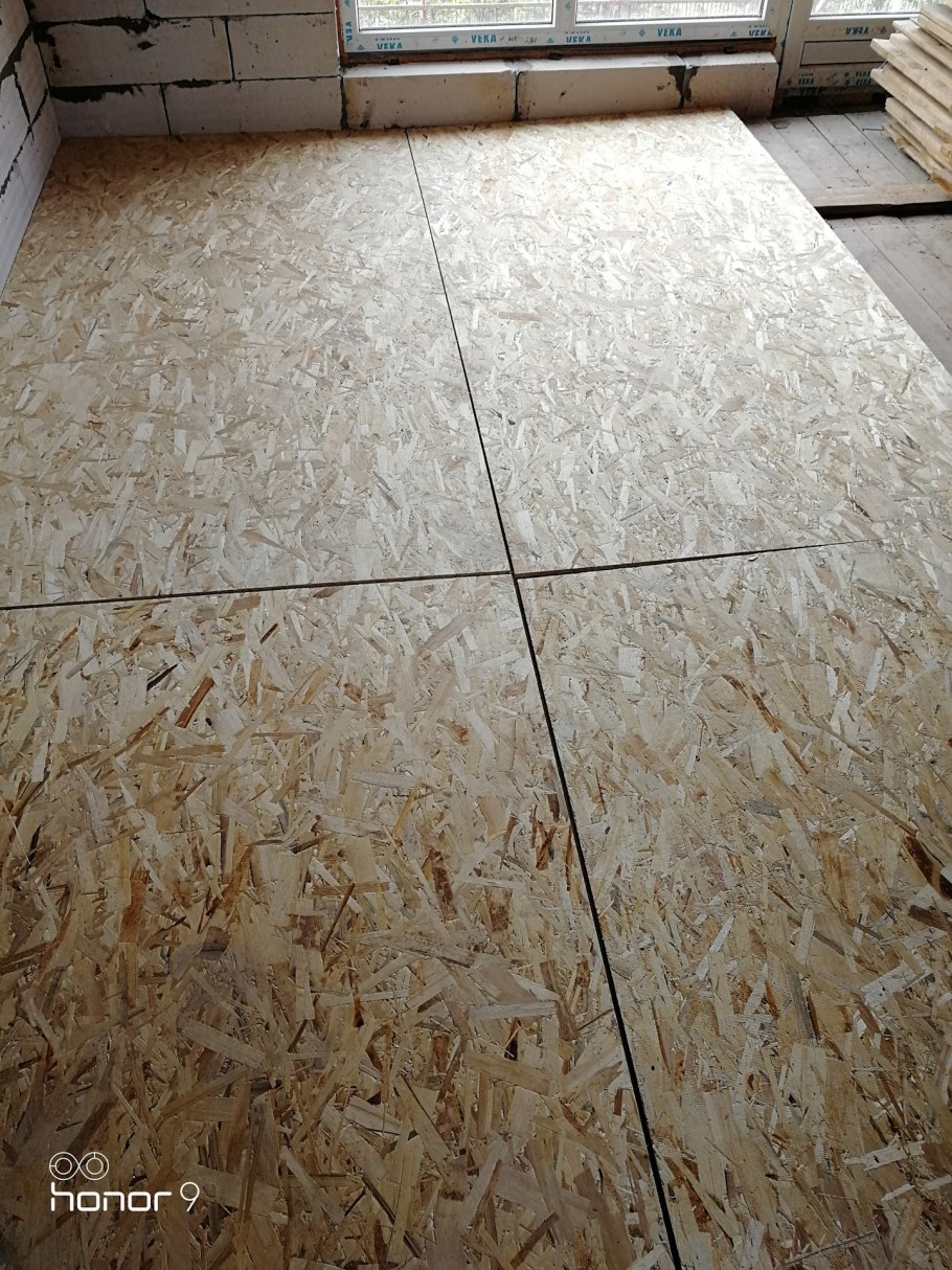 Пол из фанеры