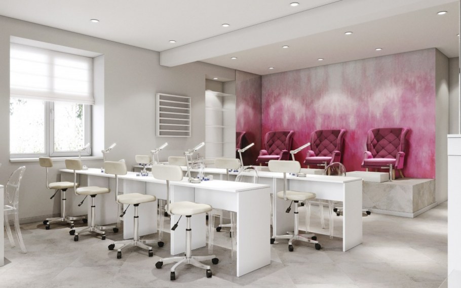 Современный дизайн салона красоты