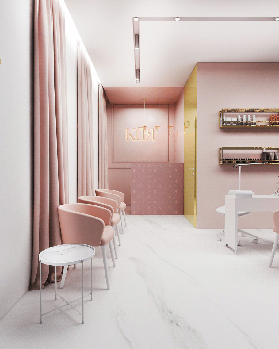 Интерьер студии красоты