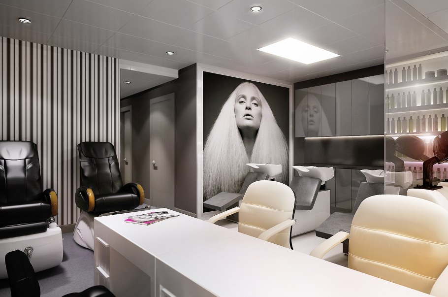 Салон красоты в стиле Урбан Джангл