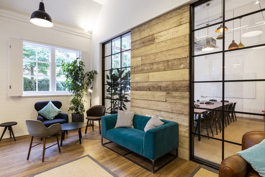 Металлические перегородки для зонирования