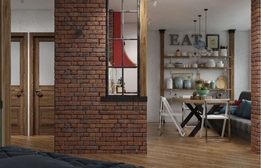 Реечная перегородка с поворотным механизмом Sofia 37