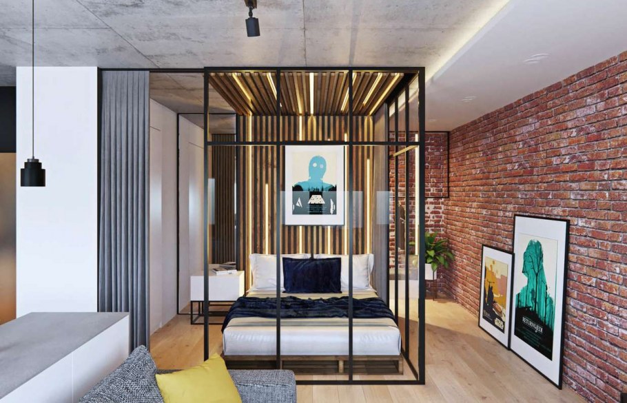 Лофт перегородки