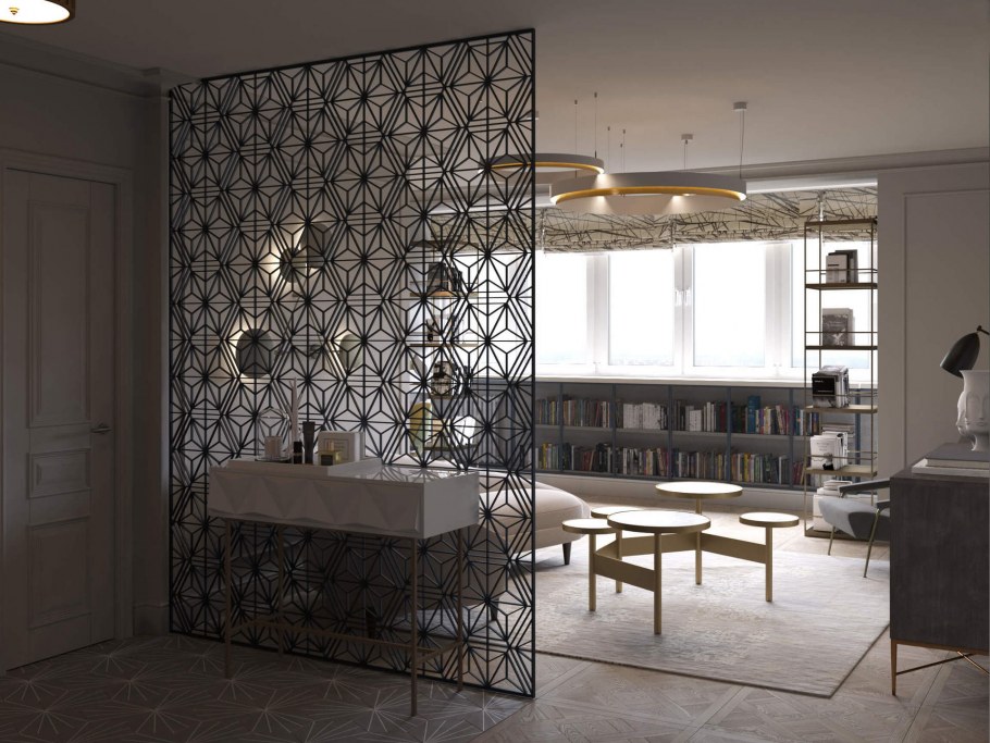 Межкомнатные перегородки лофт