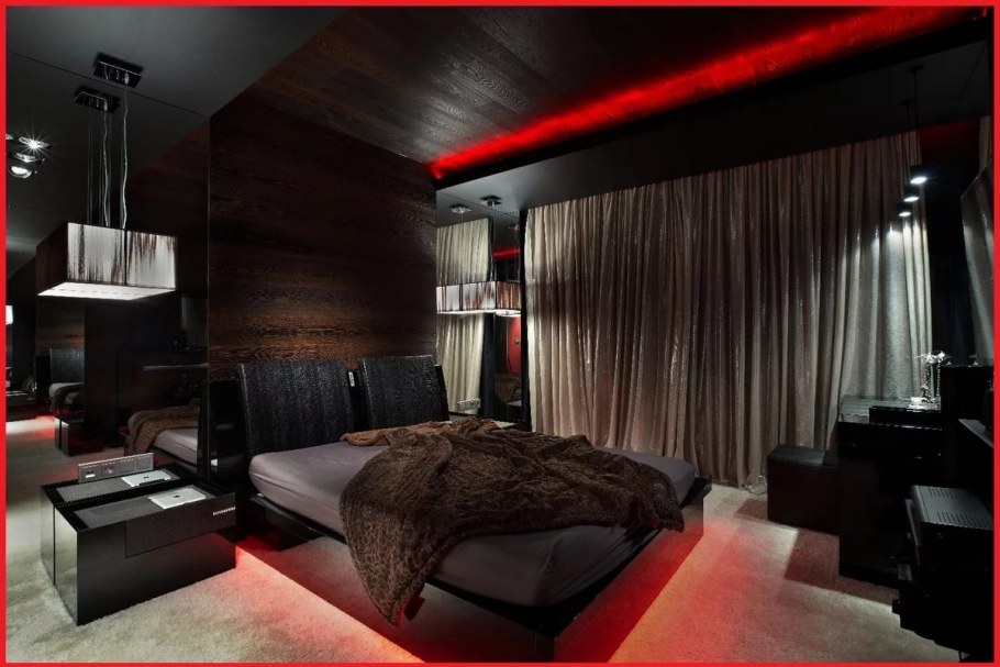 Тотал Блэк интерьер