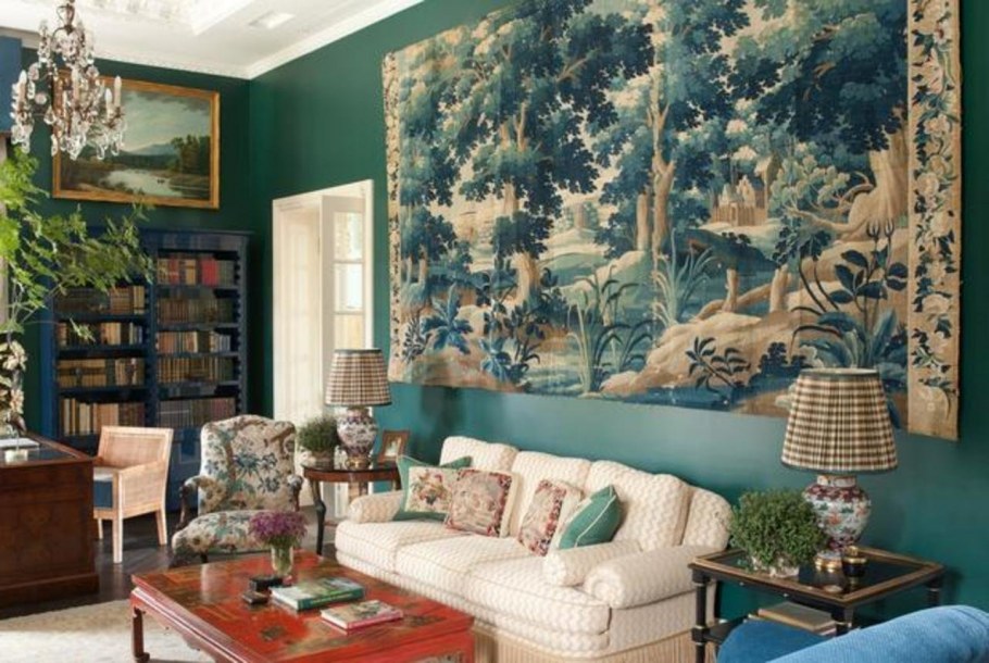 Ковры в интерьере гостиной