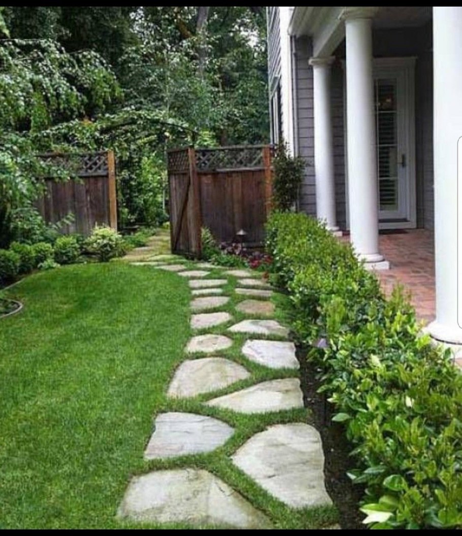 Красивые дорожки из брусчатки