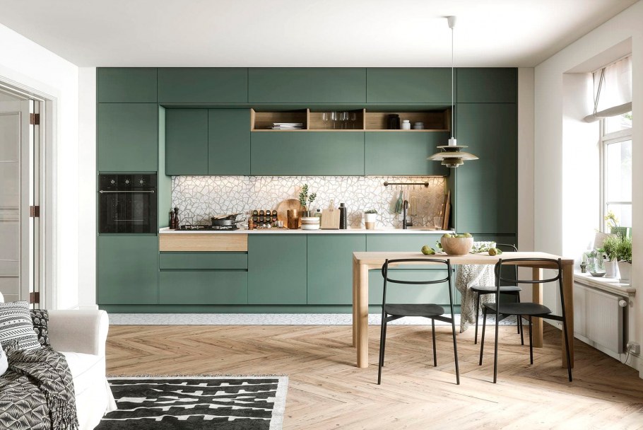 Кухня Феникс Verde Comodoro 0750