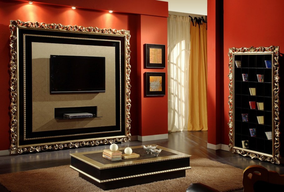 Багет для зеркала арт деко