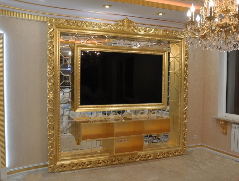 Украшение стен картинами