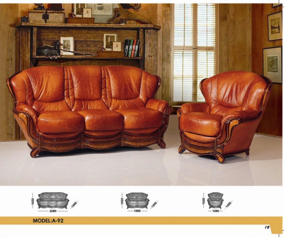 Мягкая кожаная мебель JPL Китай Италия