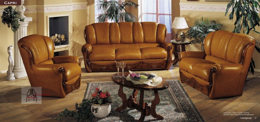 Диван кожаный Милан-2