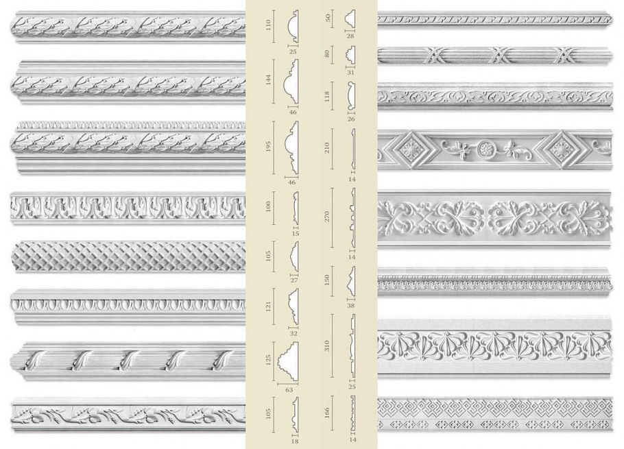 Декоративные полосы на стену