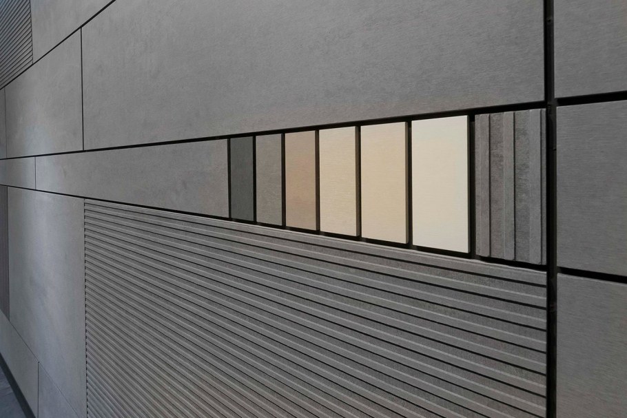 Шпонированные панели Topperfo Micro Ulme Stone Edition Acoustic Wood Panel