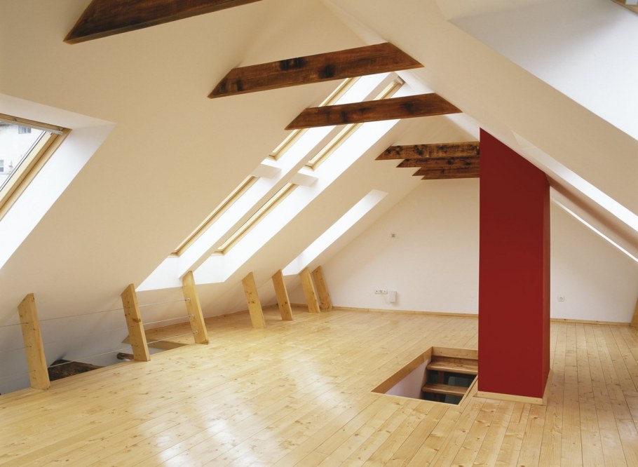 Чердак на крыше