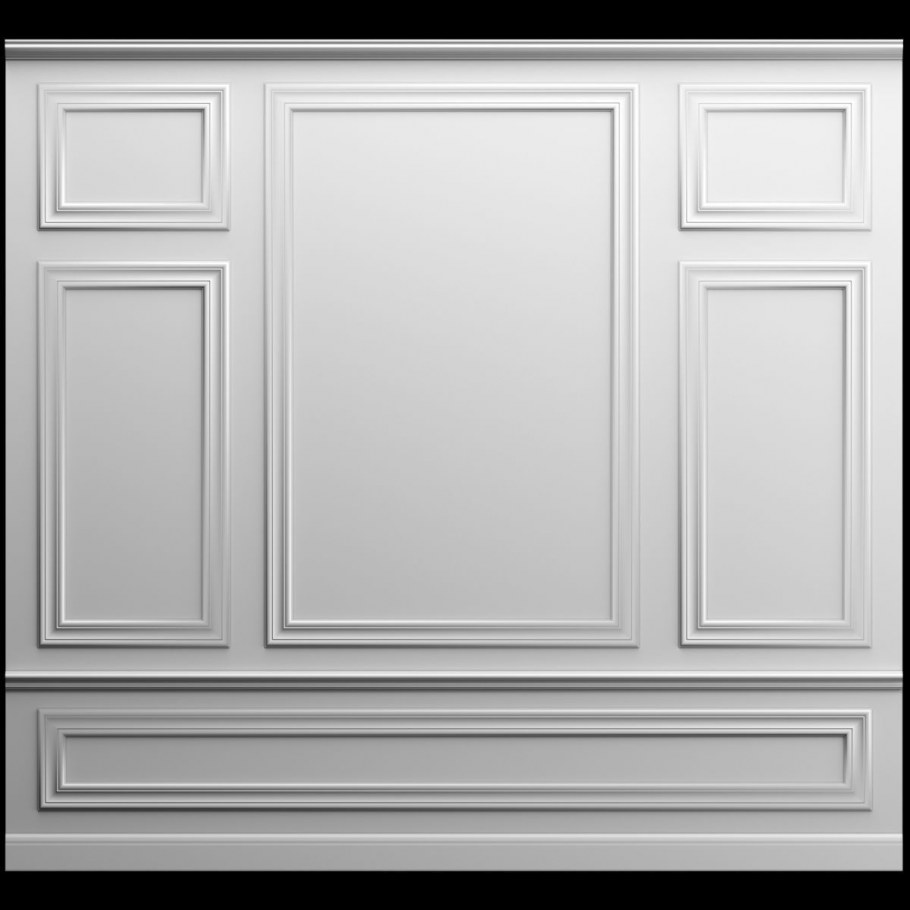 Панели буазери 3d Max