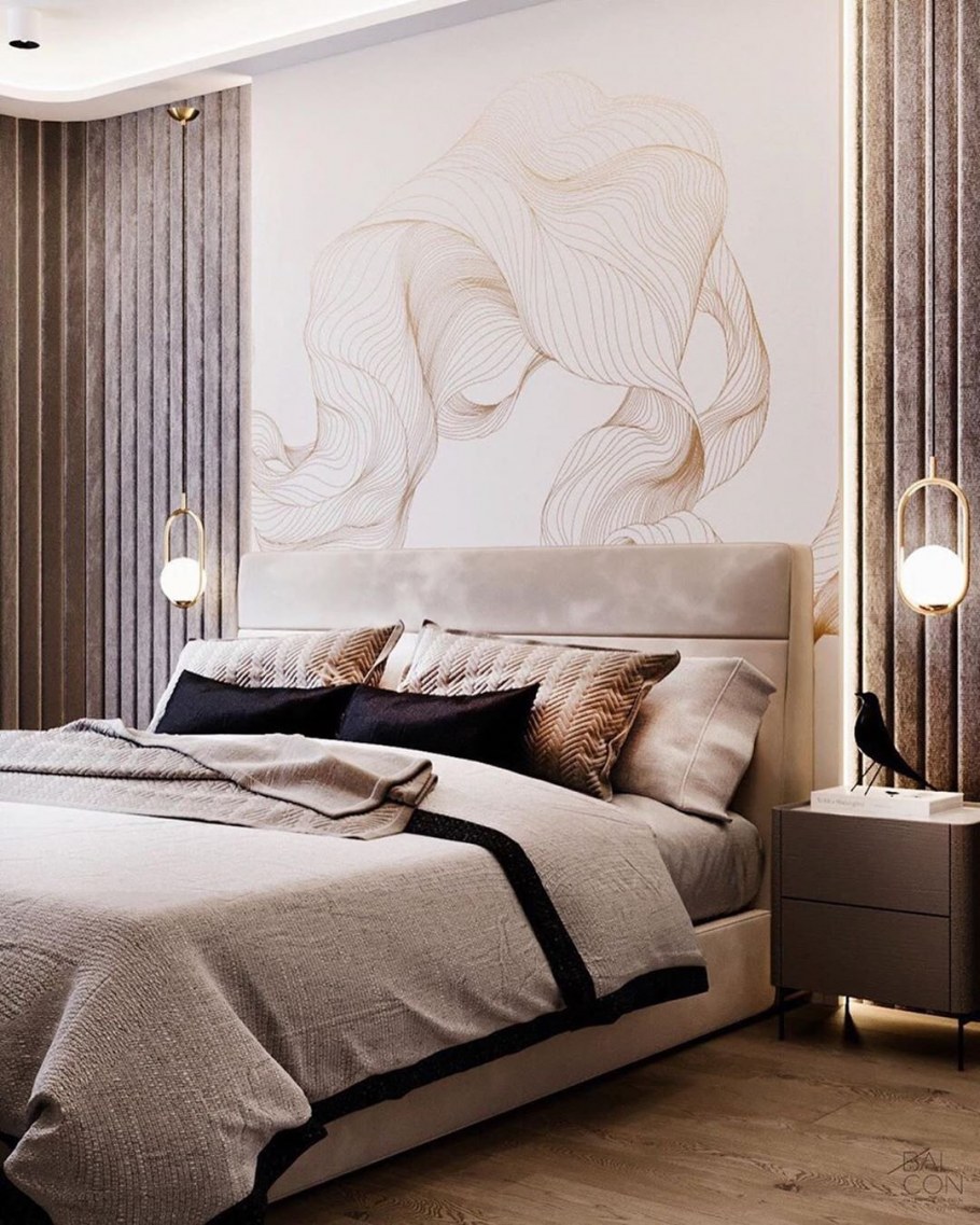 Стеновые панели для спальни