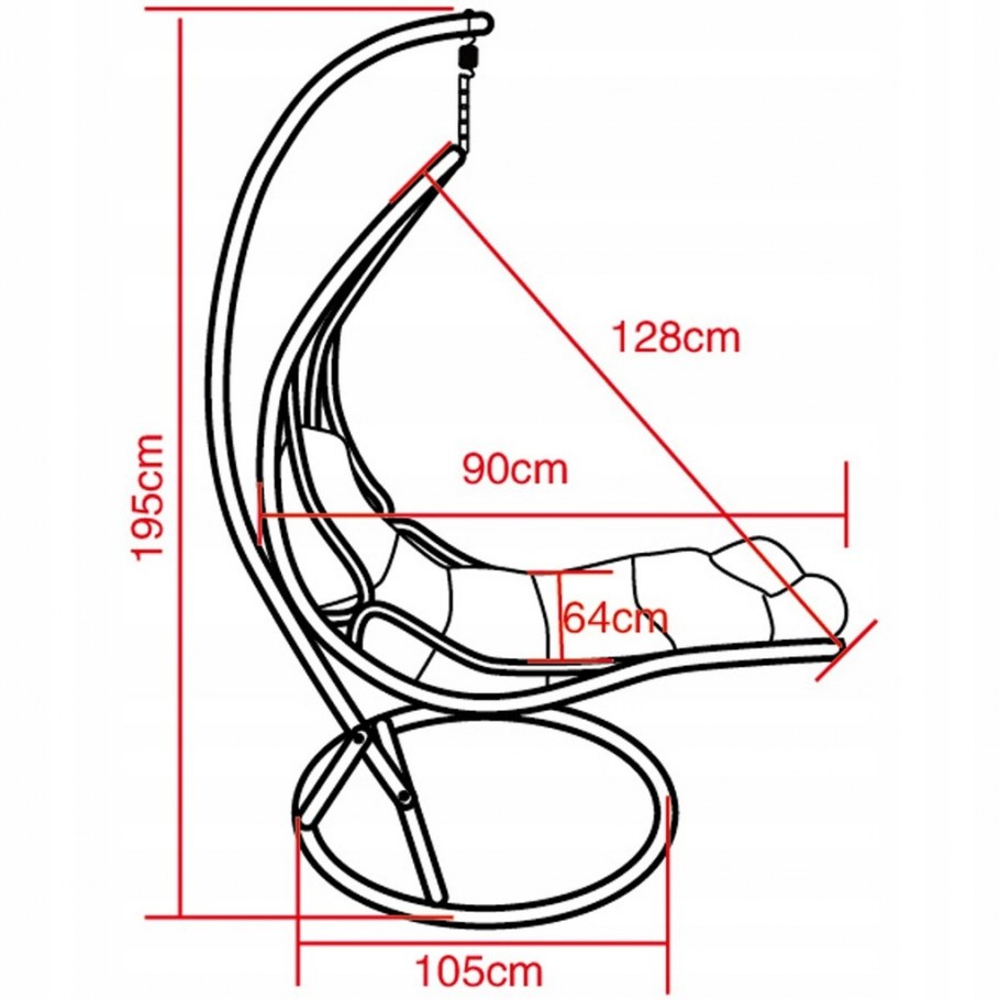 Чертежи качелей шезлонгов