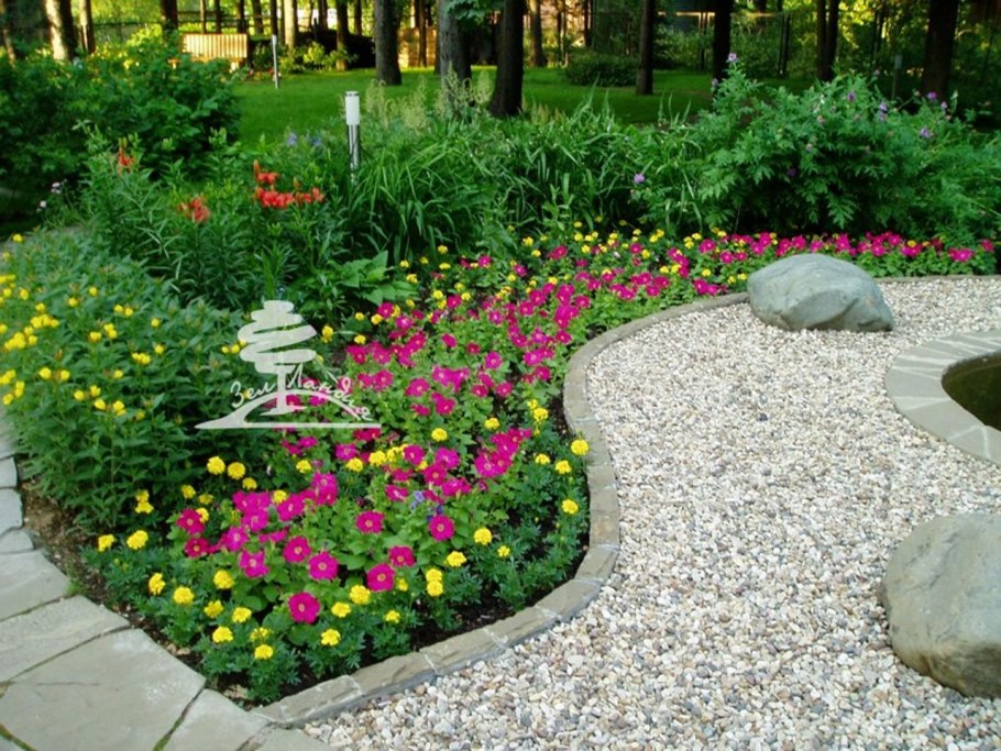 Клумбы рабатки бордюры миксбордеры