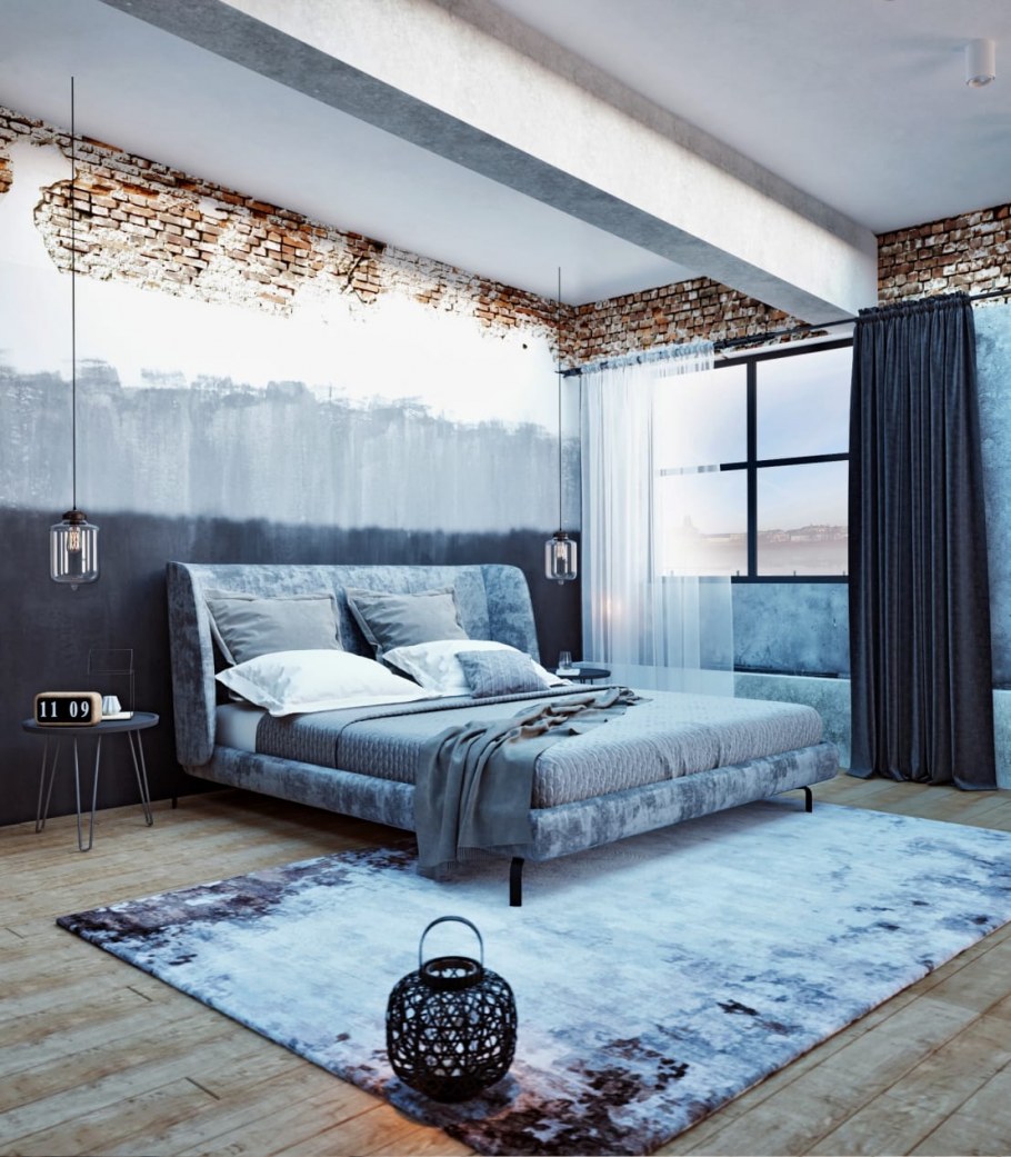 Мансарда в стиле лофт