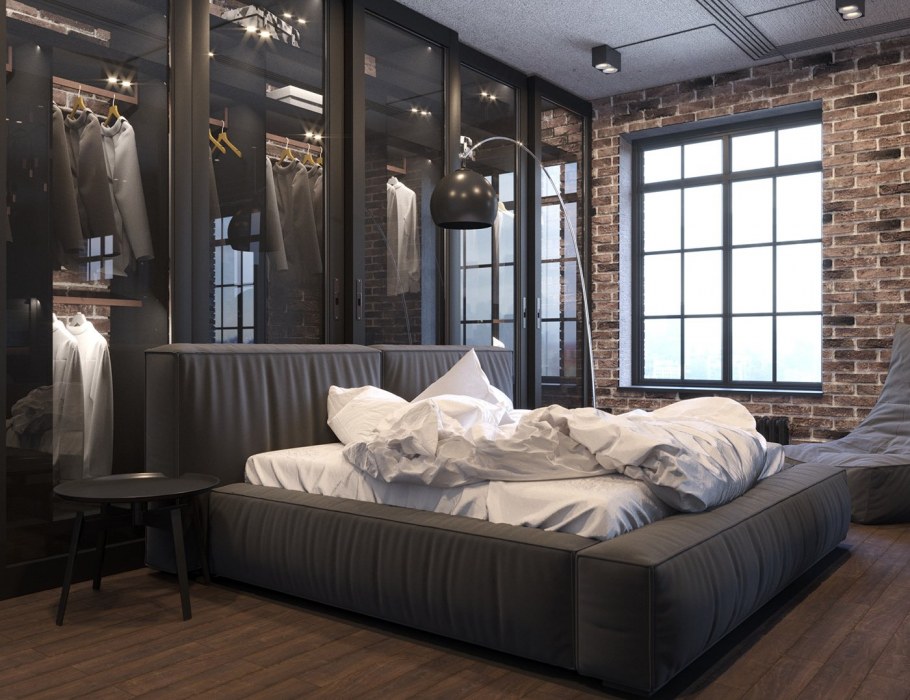 Спальня лофт 2020 хеггн