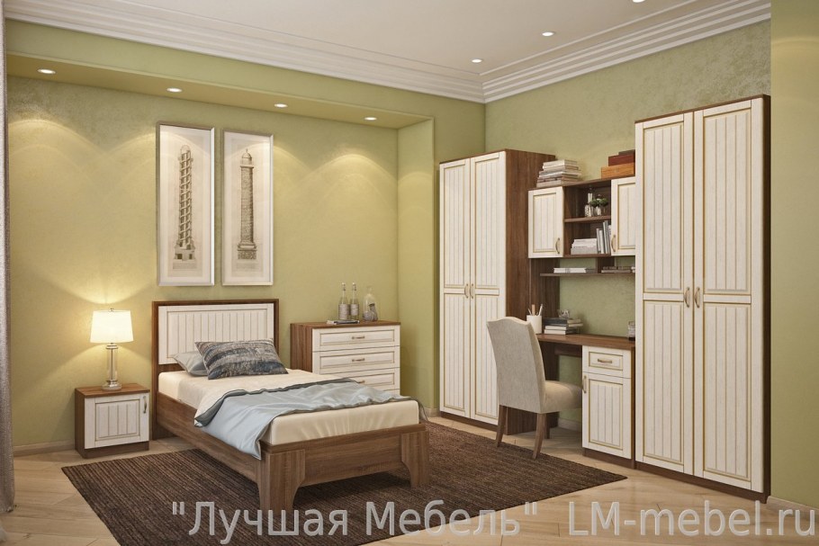 Спальня Версаче Золотая