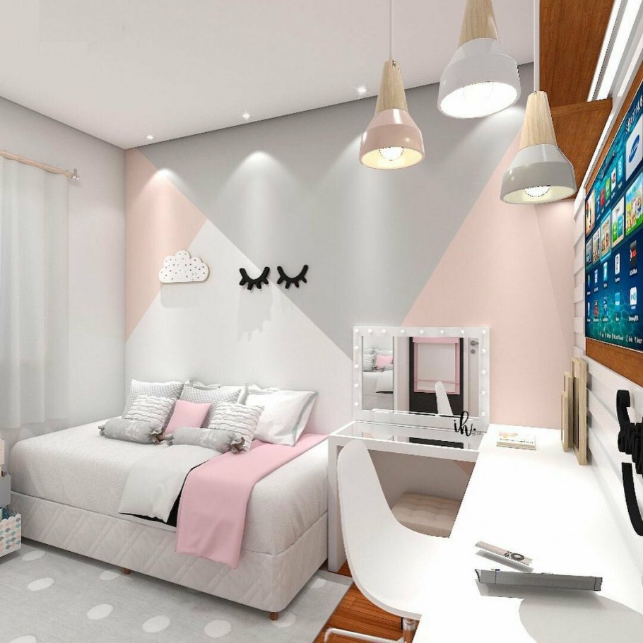 Современная комната для девочки