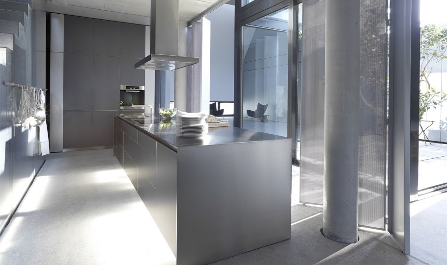 Нержавейка в интерьере