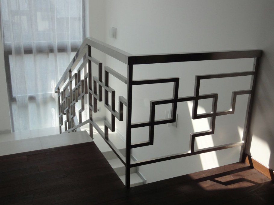 Перила в стиле лофт