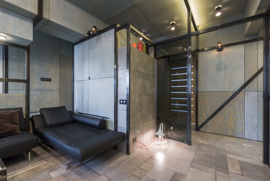 Отделка стен металлом