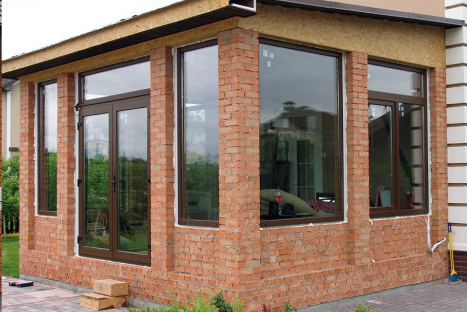 Рехау для террасы остекление